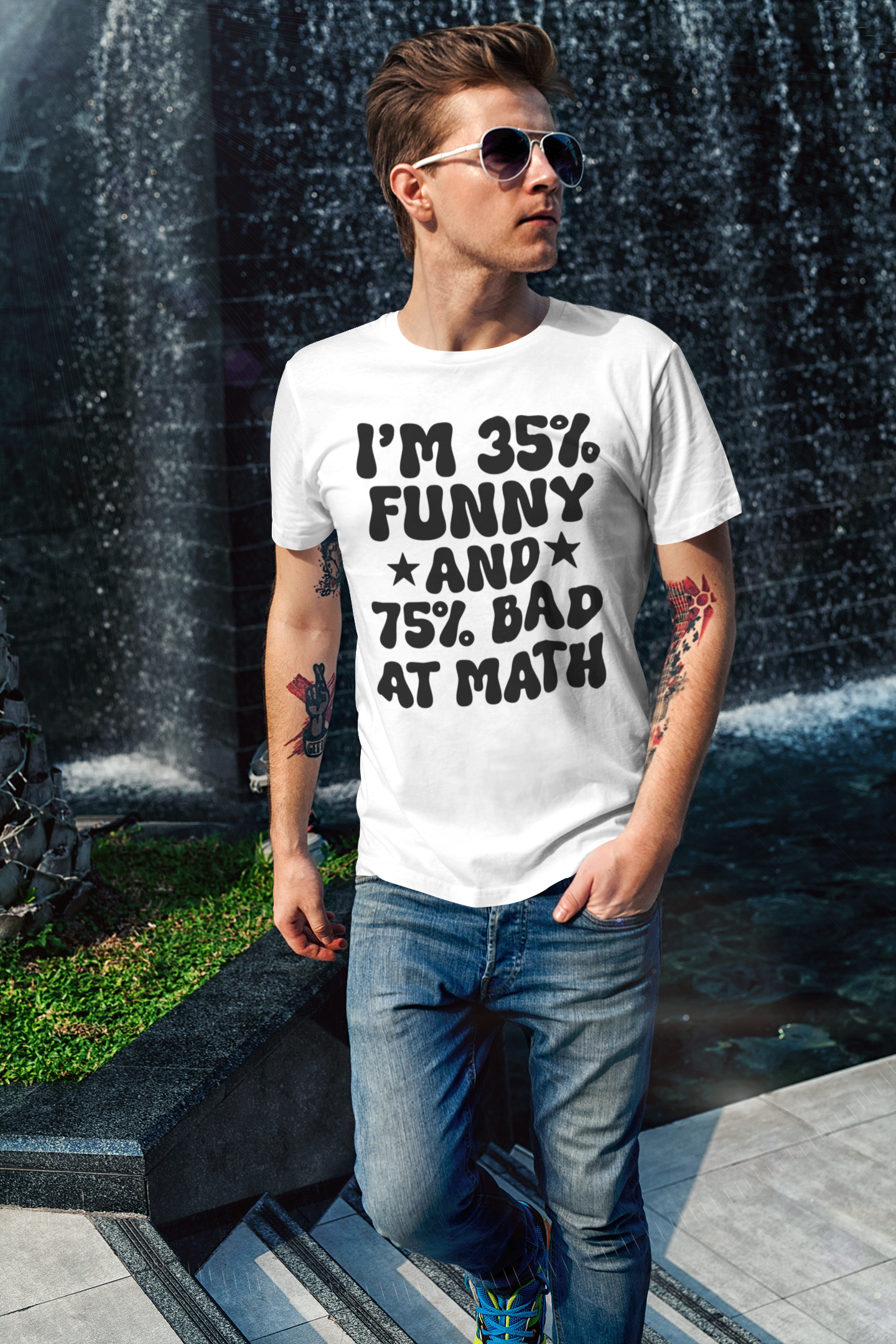 Funny Bad At Math T-Shirt