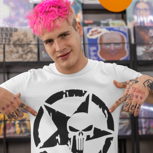 Skull Pentagram T-Shirt - VYBE