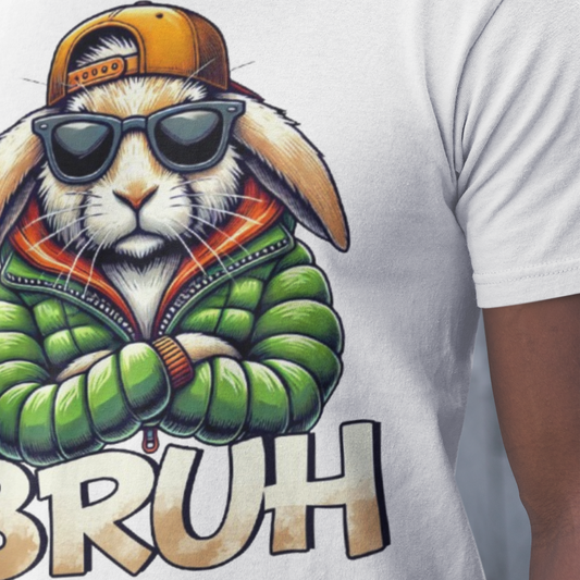 Bruh Rabbit T-Shirt - VYBE