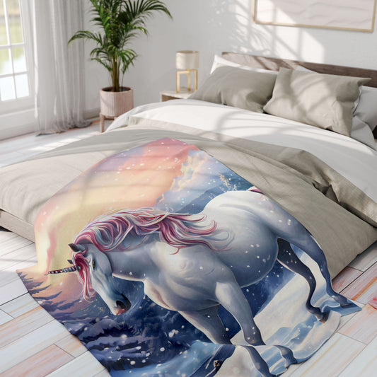 Magical Unicorn Arctic Fleece Blanket