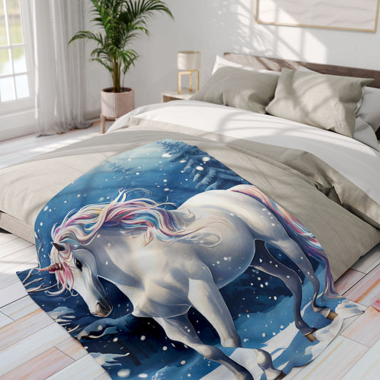 Enchanted Unicorn Arctic Fleece Blanket