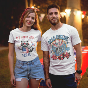 Dead Inside 4th of July T-Shirt - VYBE