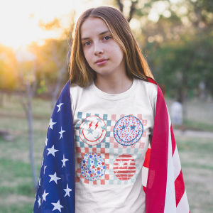 Smiley Pattern T-Shirt - VYBE