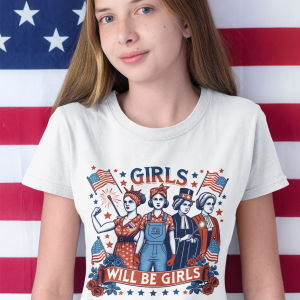 Empowering Women Patriotic T-Shirt - VYBE