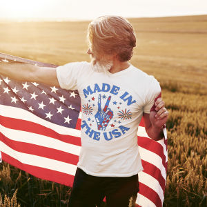 Made in the USA T-Shirt - Premium Quality and Comfort - VYBE