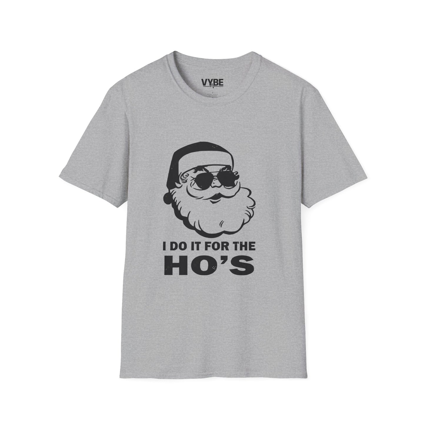 Christmas- Funny Holiday T-Shirt, Unisex Christmas Tee, Santa Humor Shirt, Novelty Graphic Tee - VYBE Shop
