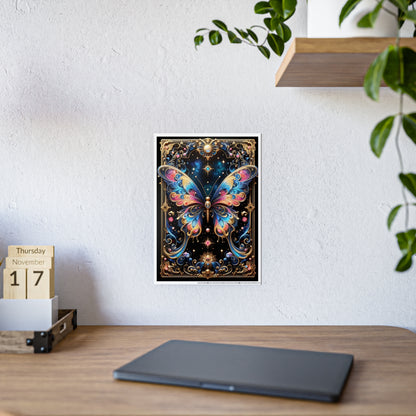 Vibrant Butterfly Poster - Stunning Wall Art Tarot Design - VYBE Shop