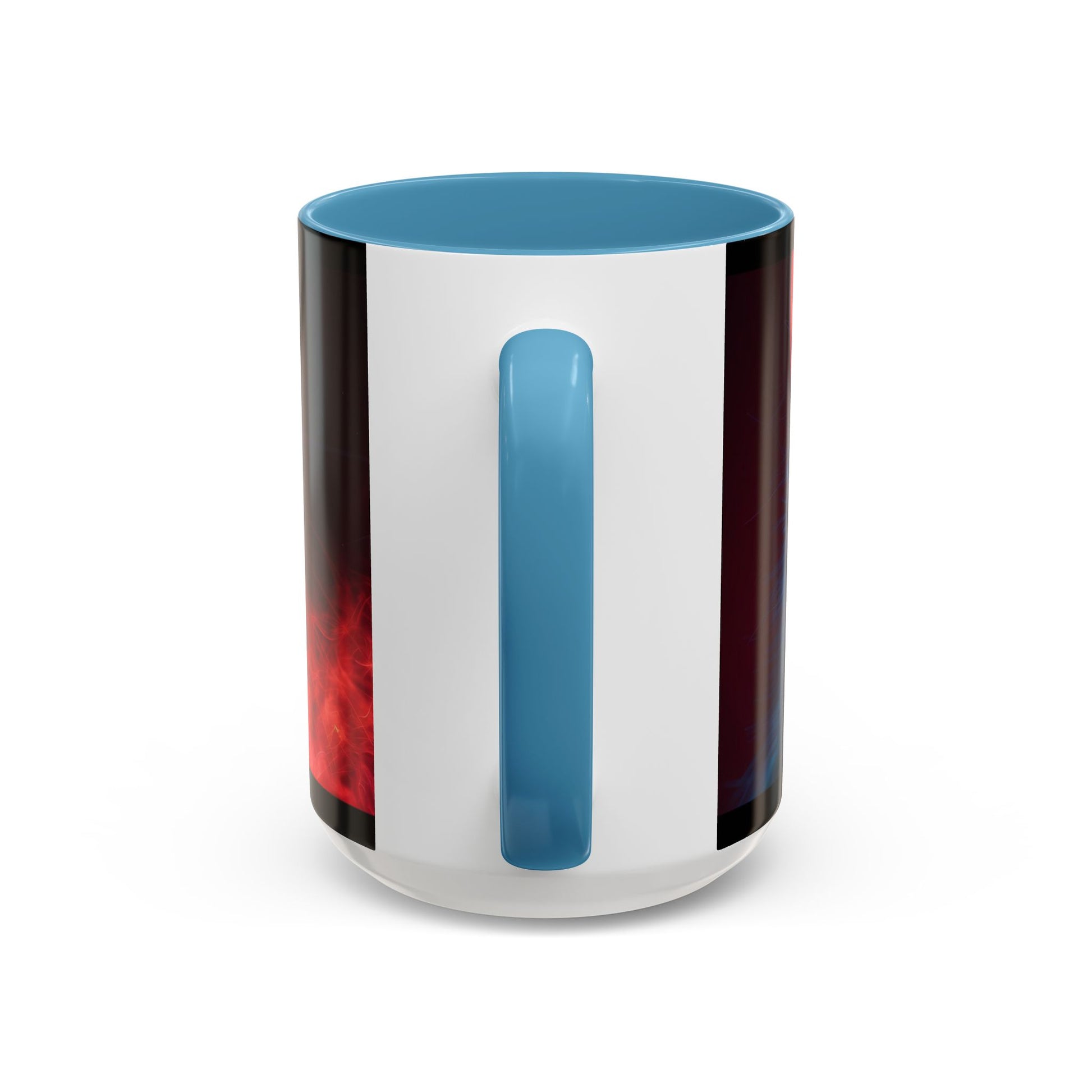 Cosmic Cat Coffee Mug - Vibrant Colorful Design, Cat Lover Gift, Unique Accented Mug, Pet Owner Gift, Cosmic Art Drinkware - VYBE