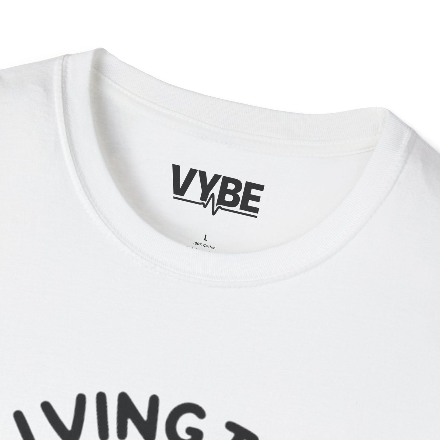Funny- Living the Dream Skull Graphic T-Shirt - VYBE Shop