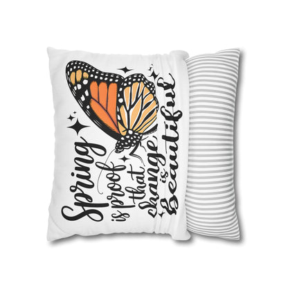 Spring Butterfly Pillowcase - Boho Home Decor for Nature Lovers, Perfect Spring Gift - VYBE Shop