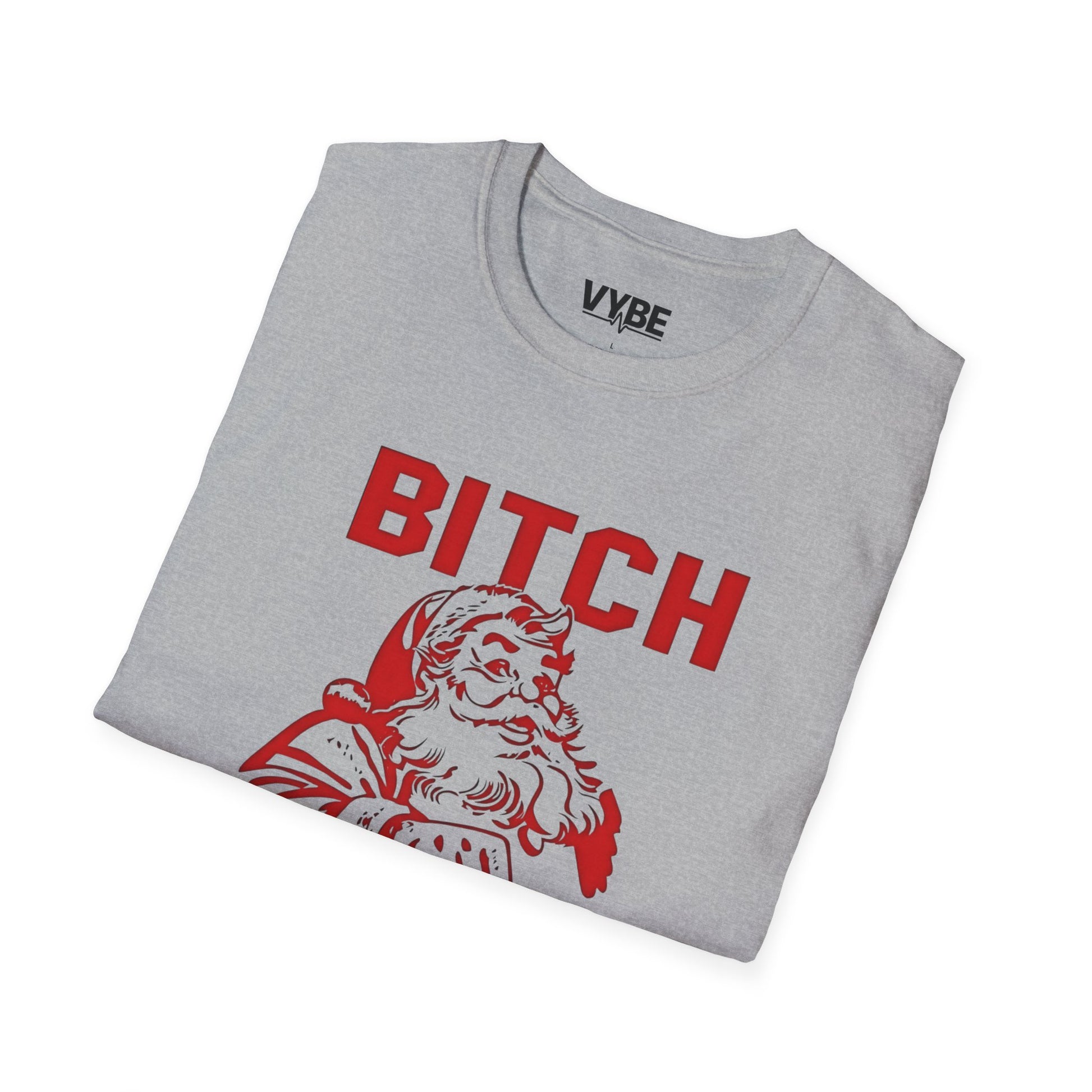 Christmas- Santa Vulgar Cookie Demand Unisex T-Shirt, Funny Christmas Apparel, Festive Humor Shirt - VYBE Shop