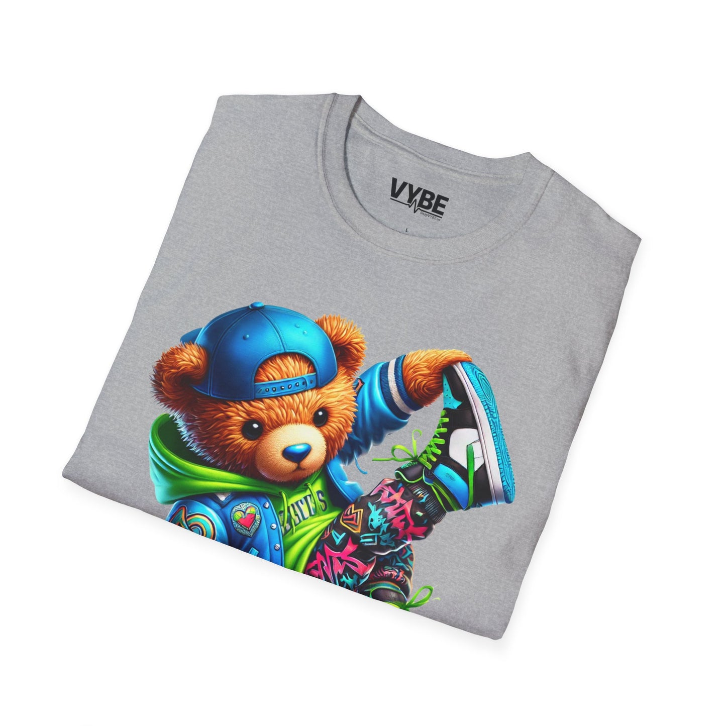 Stylish Break Dancing Bear T-Shirt