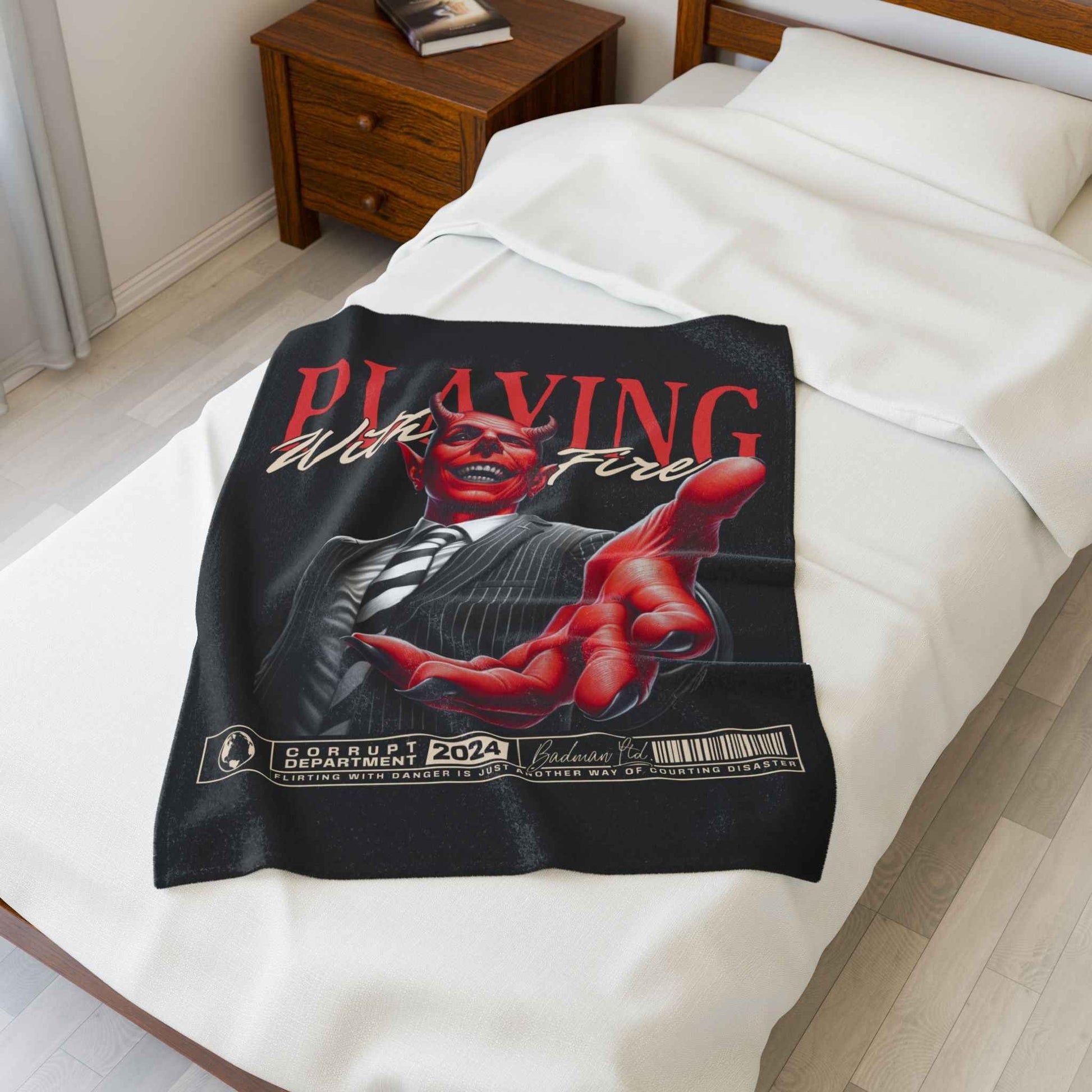 Play With Fire Plush Blanket for Ultimate Comfort and Warmth