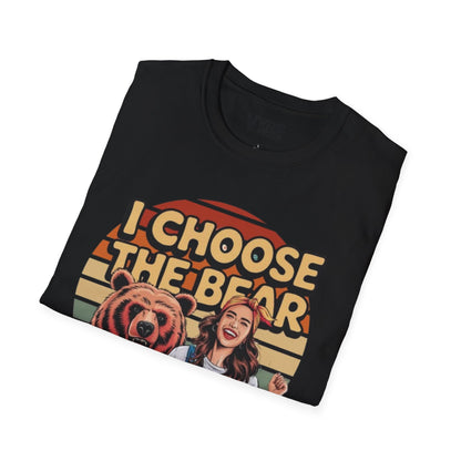 I Choose the Bear T-Shirt - Embrace Your Spirit with Comfort and Style