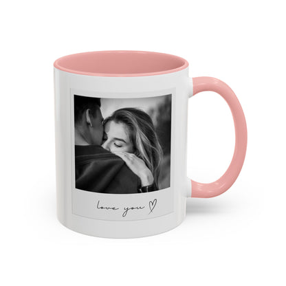 Love You Coffee Mug – Customized Romantic Gift for Couples, Engagement Present, Valentine's Day - VYBE Shop