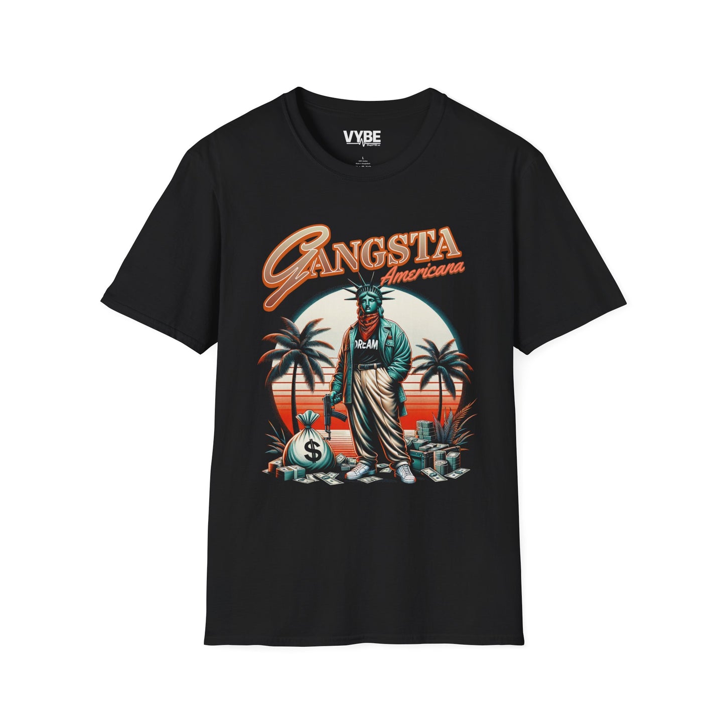 Gangsta Americana T-Shirt - VYBE