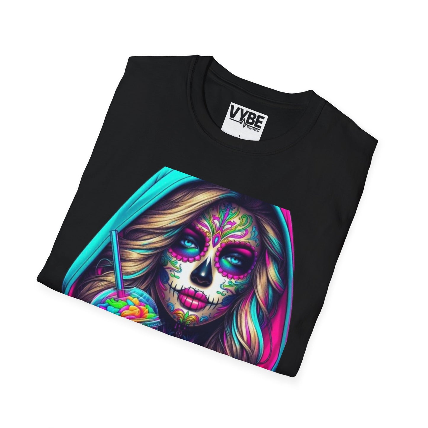Vibrant Sugar Skull T-Shirt