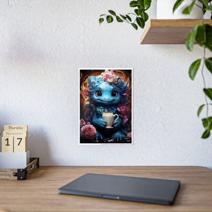Adorable Fantasy Creature Poster, Gift for Kids - VYBE Shop