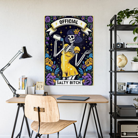 Salty Bitch Tarot Poster for Unique Home Decor - VYBE Shop