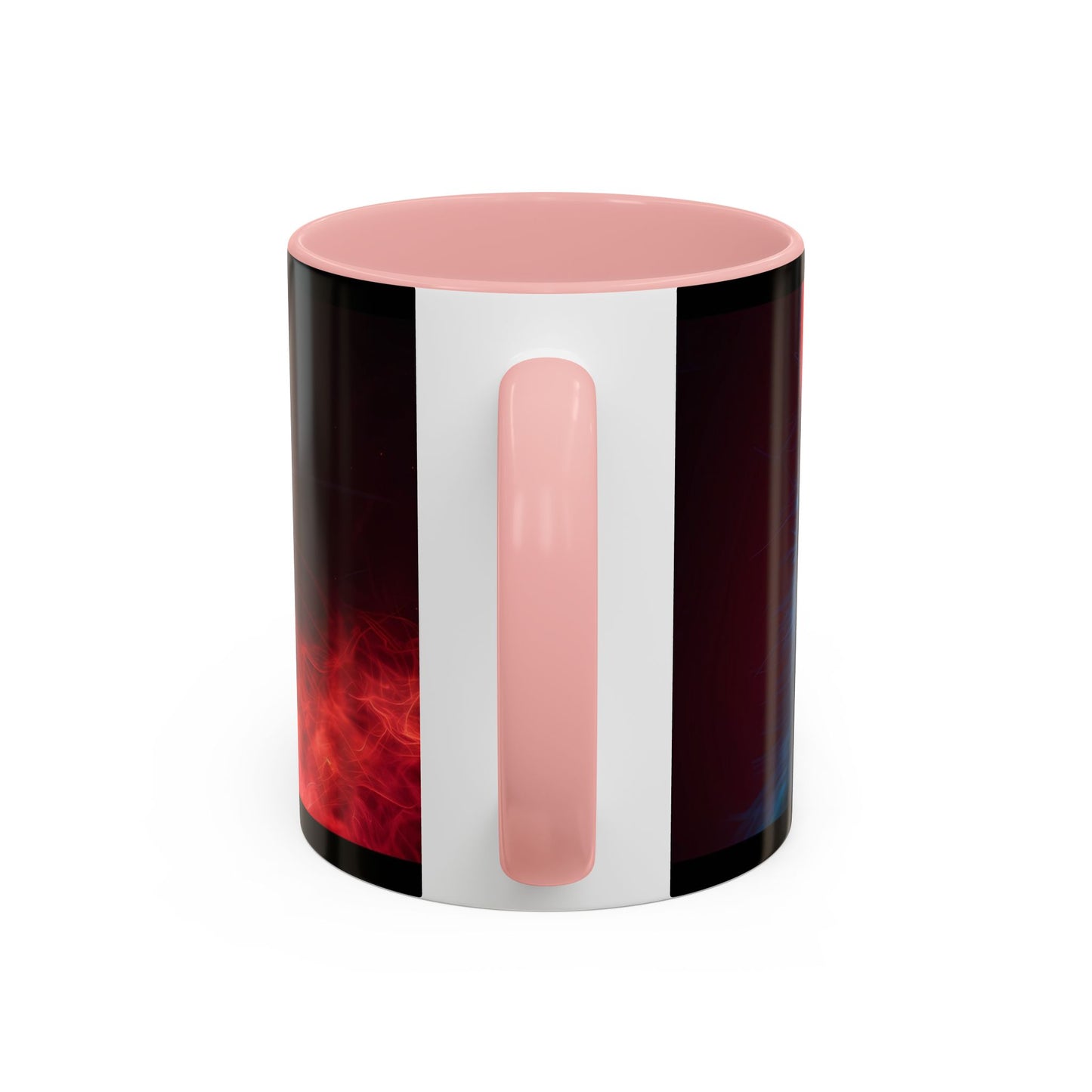 Cosmic Cat Coffee Mug - Vibrant Colorful Design, Cat Lover Gift, Unique Accented Mug, Pet Owner Gift, Cosmic Art Drinkware - VYBE