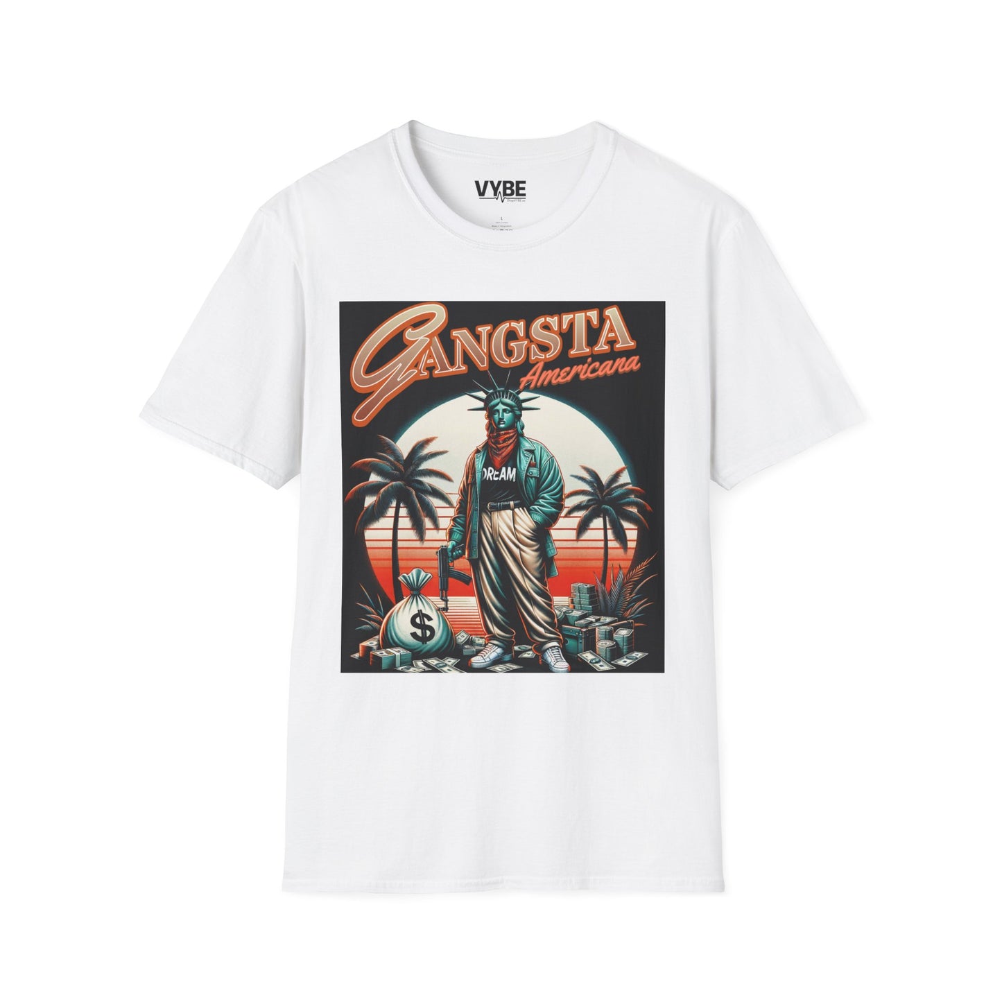 Gangsta Americana T-Shirt - VYBE