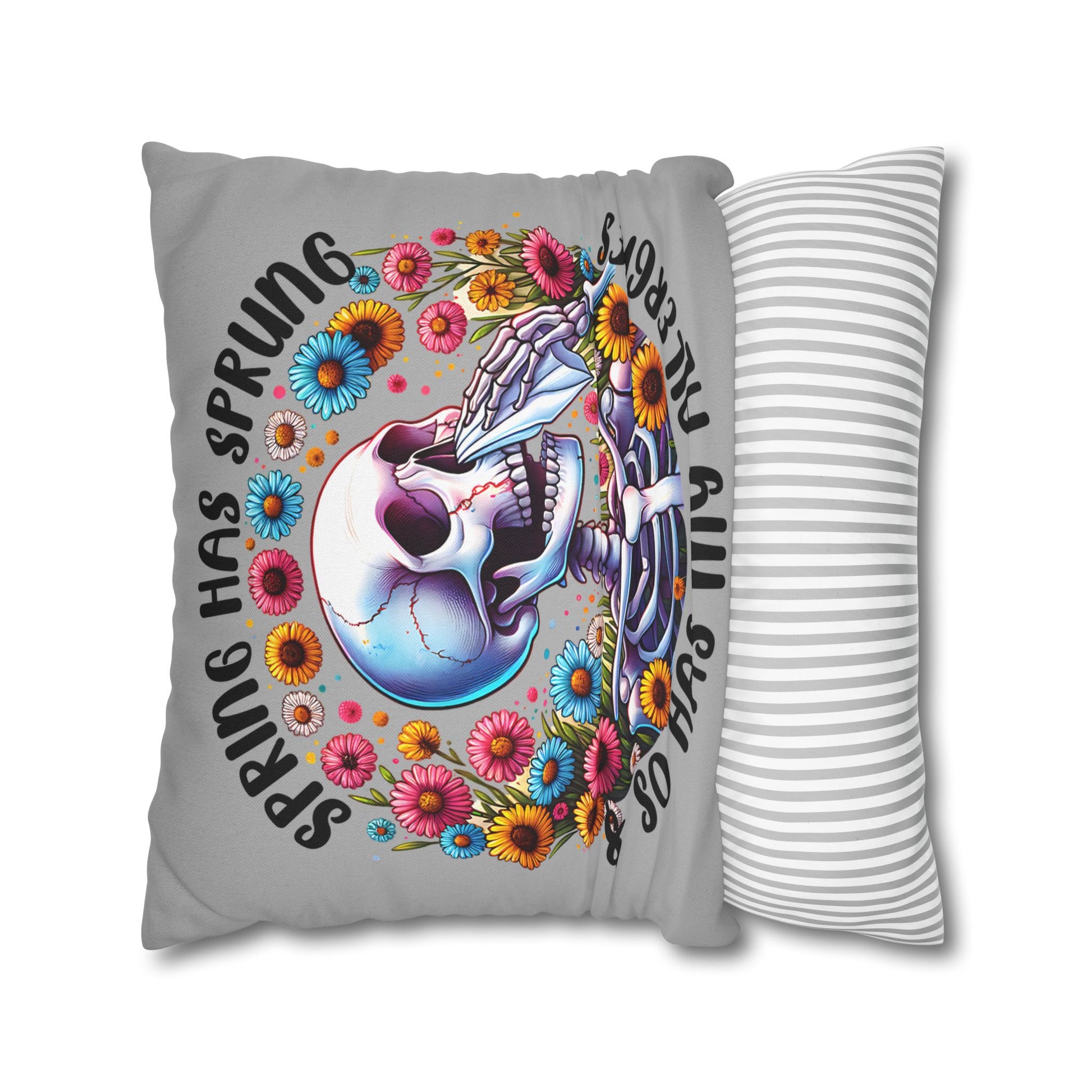 Spring Allergies Pillowcase - Cozy Boho Decor for Allergy Sufferers, Seasonal Home Accent - VYBE Shop