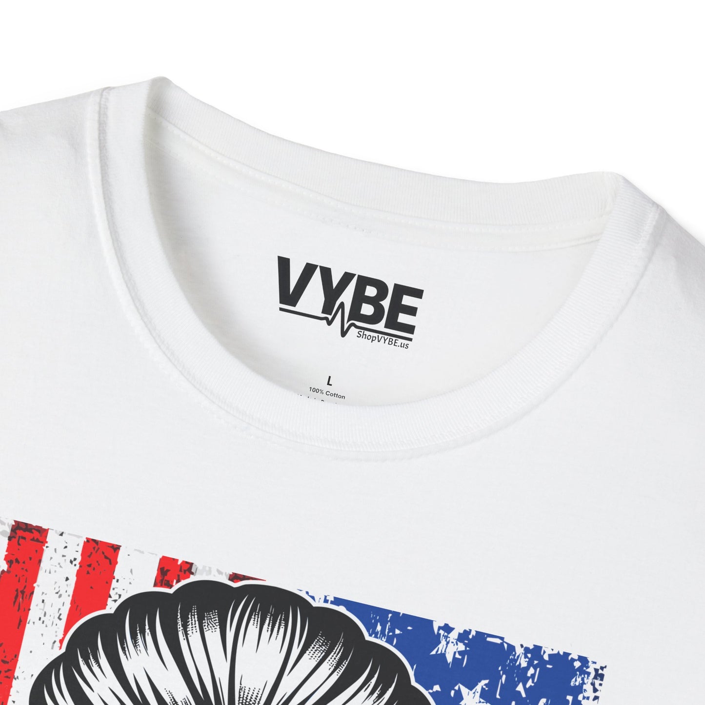 American Skull T-Shirt - VYBE
