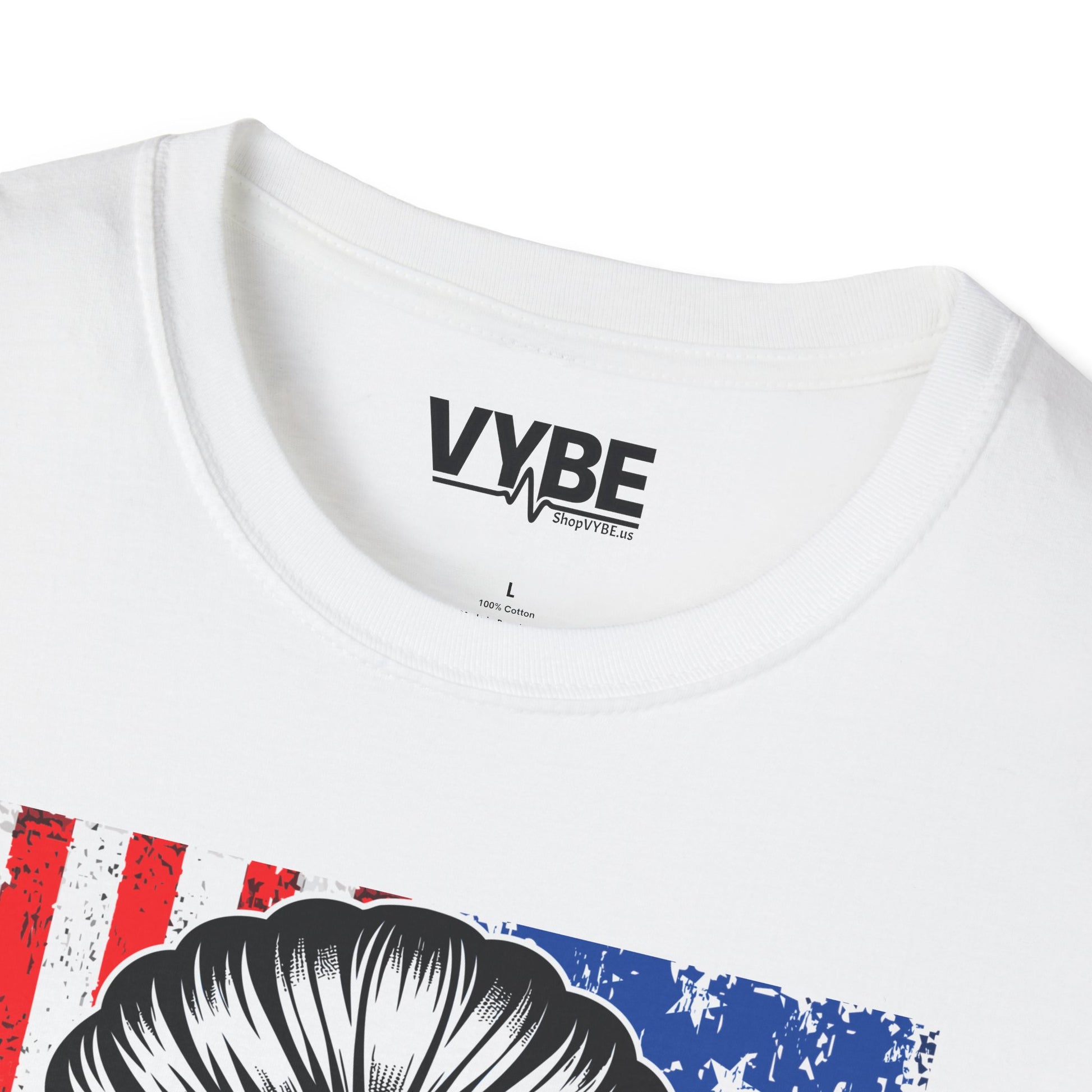 American Skull T-Shirt - VYBE