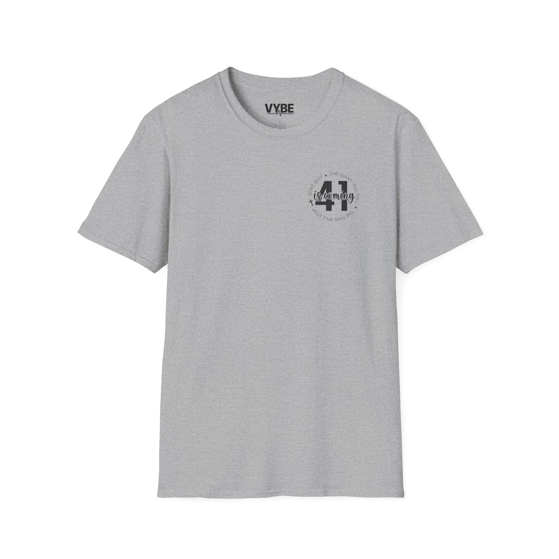 Religious- 41 T-Shirt with Faith Design | Perfect for Believers, Gifts, Church Events, Casual Wear, Spirituality - VYBE Shop