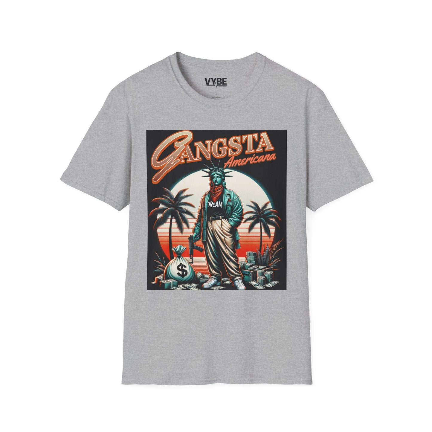 Gangsta Americana T-Shirt - VYBE