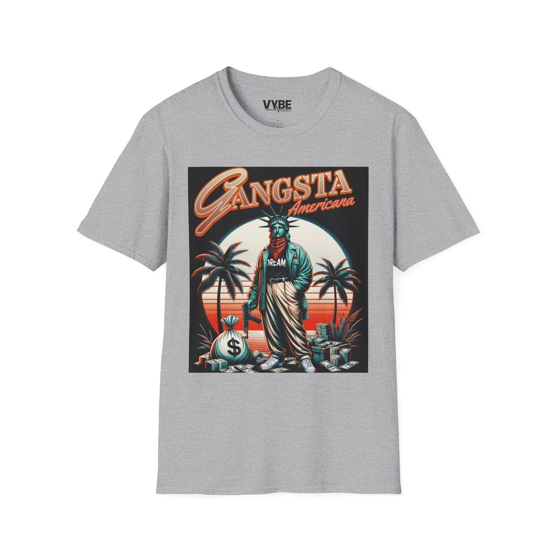 Gangsta Americana T-Shirt - VYBE
