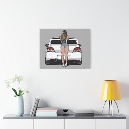 Car Lover's Art Canvas, Automotive Decor, Garage Wall Art, Gift for Car Enthusiasts, Unique Home Decor, Custom Prints - VYBE Shop
