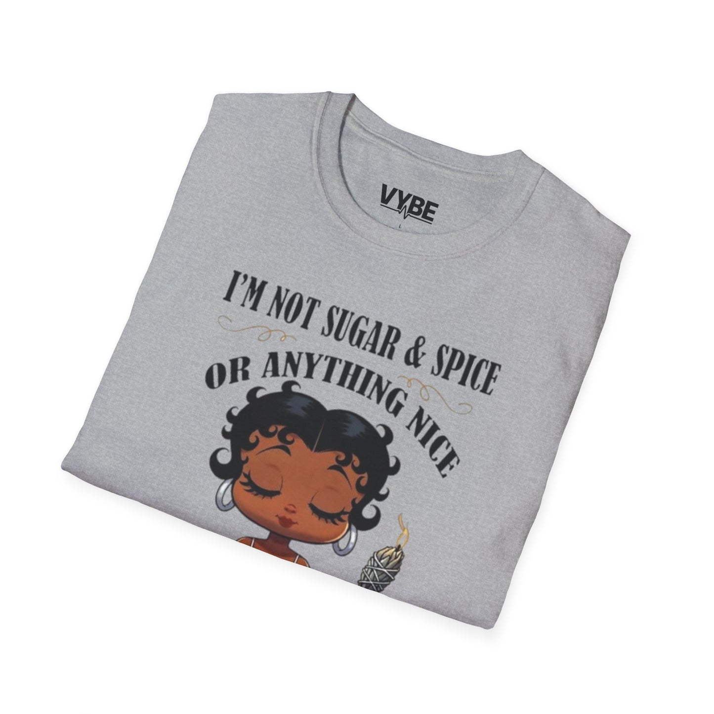 Cute Sage & Hood T-Shirt - VYBE Shop