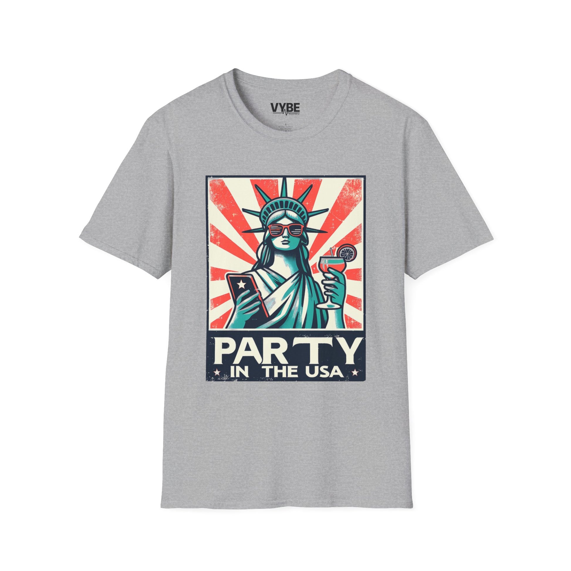 Party In The USA T-Shirt - VYBE
