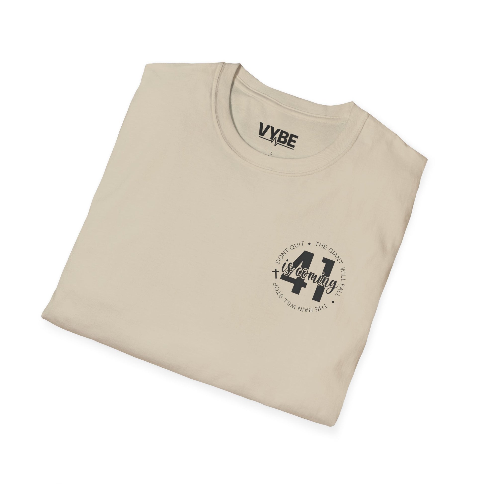 Religious- 41 T-Shirt with Faith Design | Perfect for Believers, Gifts, Church Events, Casual Wear, Spirituality - VYBE Shop