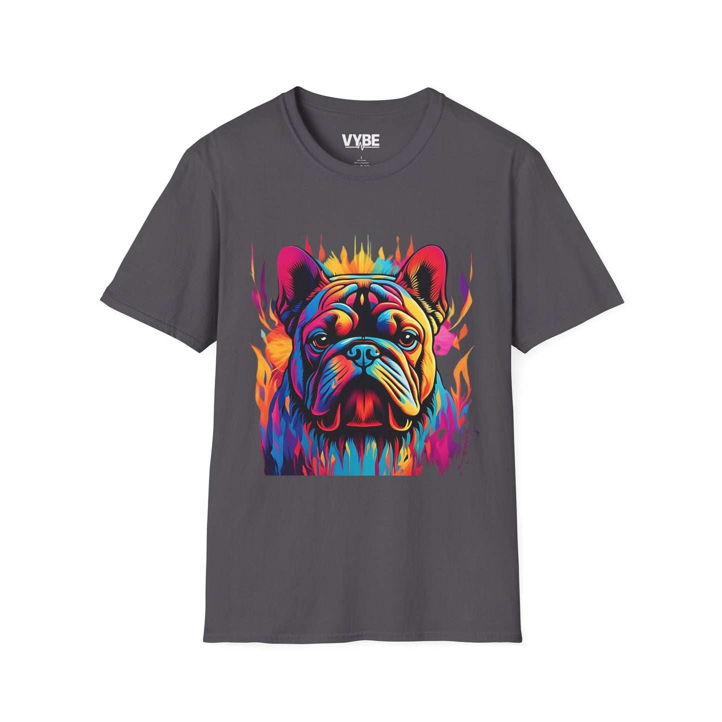 Vibrant French Bulldog T-Shirt - VYBE Shop