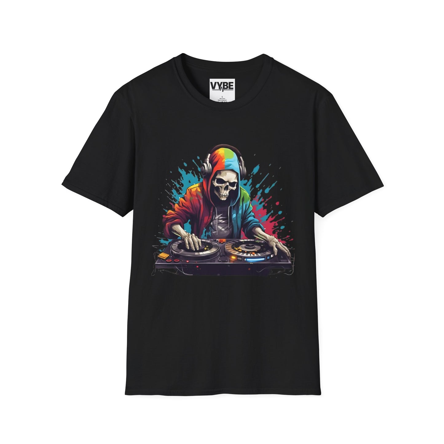 DJ Skull T-Shirt - VYBE Shop