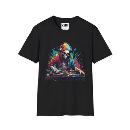 DJ Skull T-Shirt - VYBE Shop