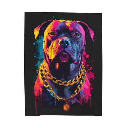 Cozy Colorful Dog Blanket