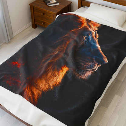 Majestic Lion Blanket