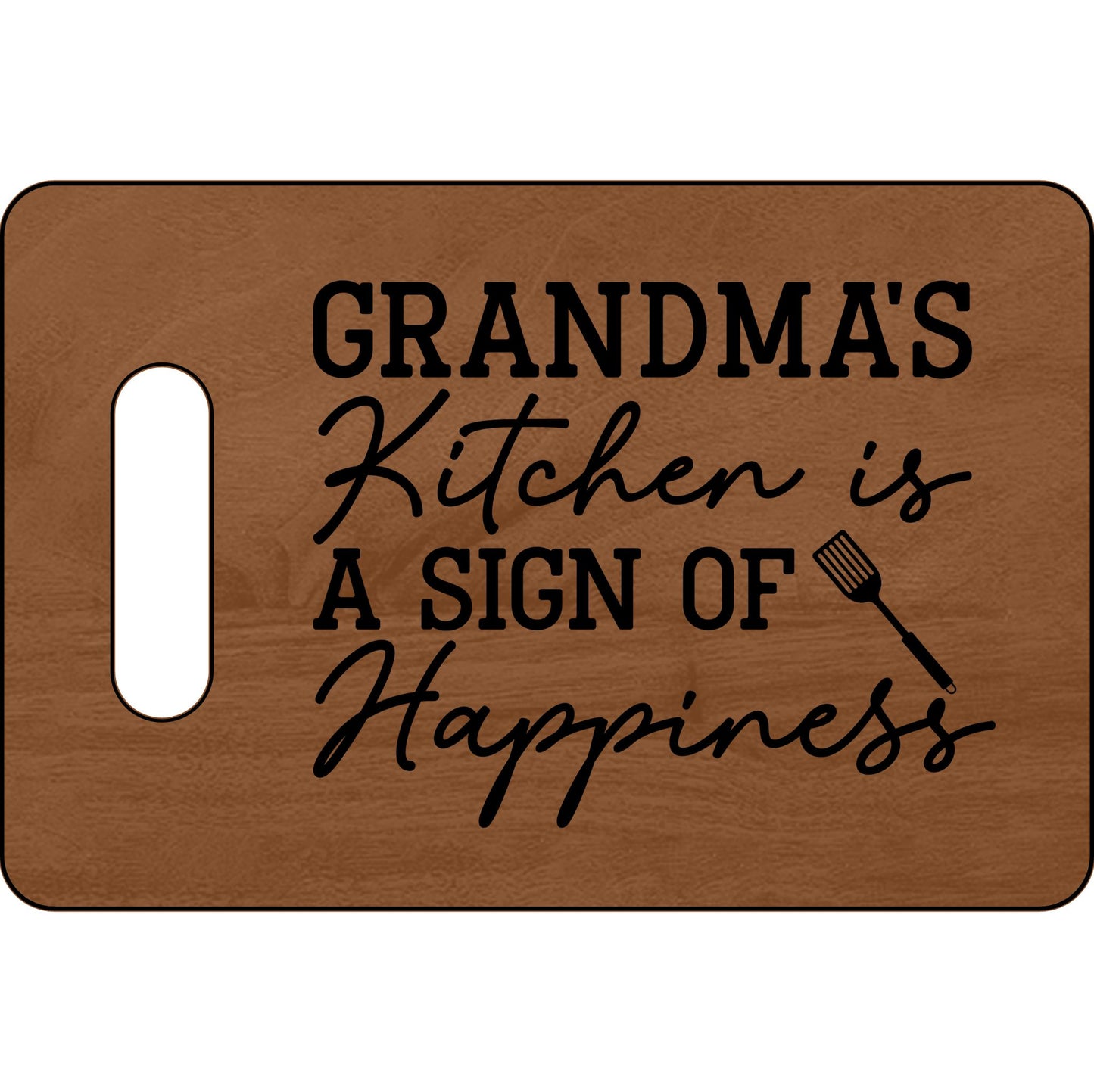 Grandma's Kitchen Cutting Board - Engraved Chef Gift & Unique Kitchen Decor - VYBE Shop