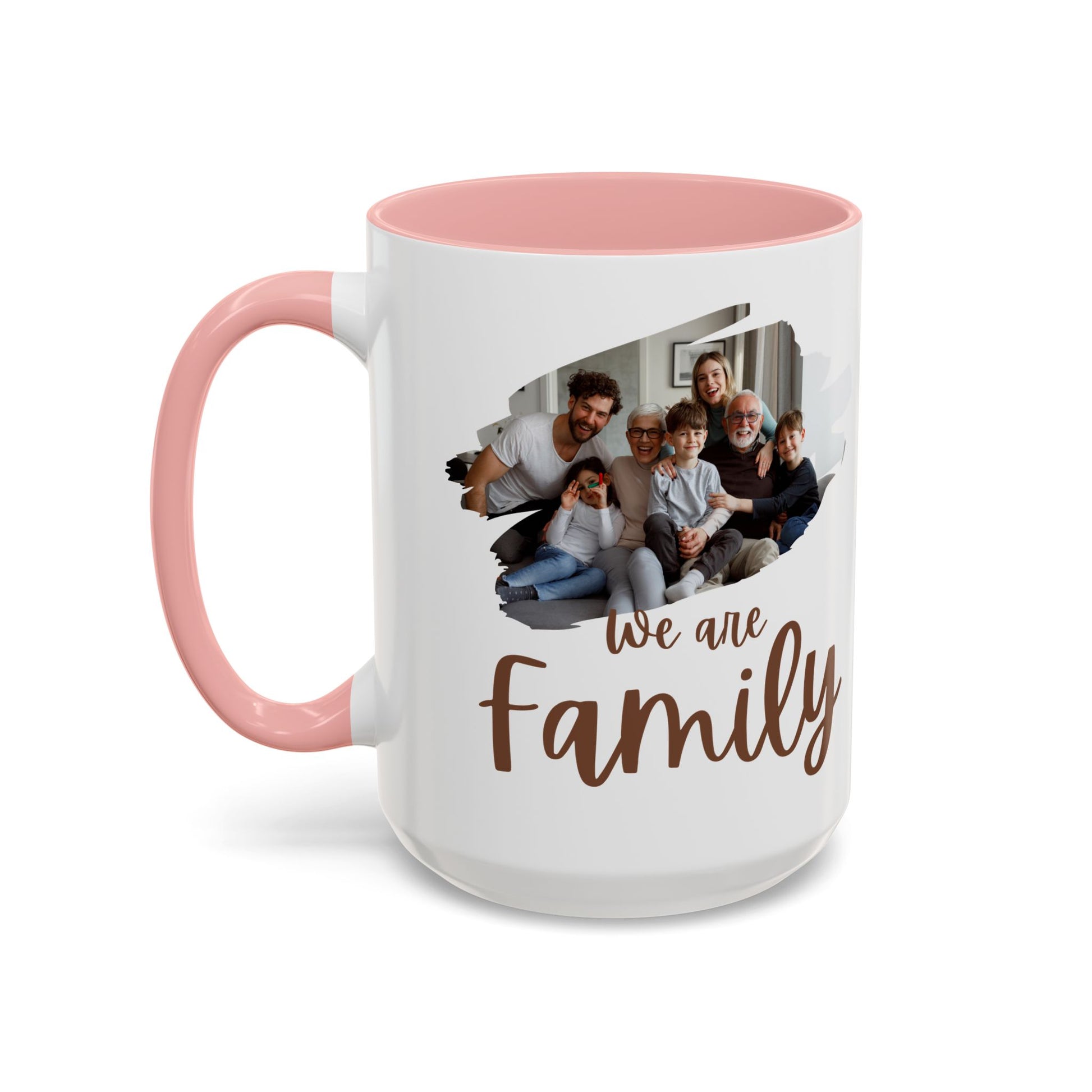 Customized Family Coffee Mug, Personalized Mug Gift, Add Your Family Photo - VYBE Shop