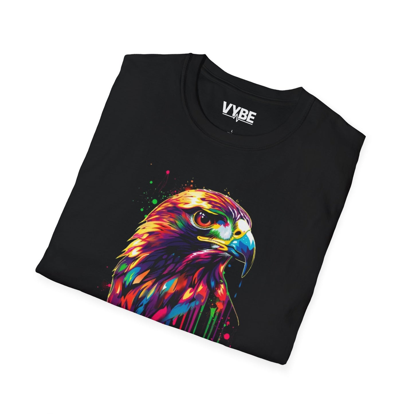 Colorful Eagle Graphic T-Shirt - VYBE Shop