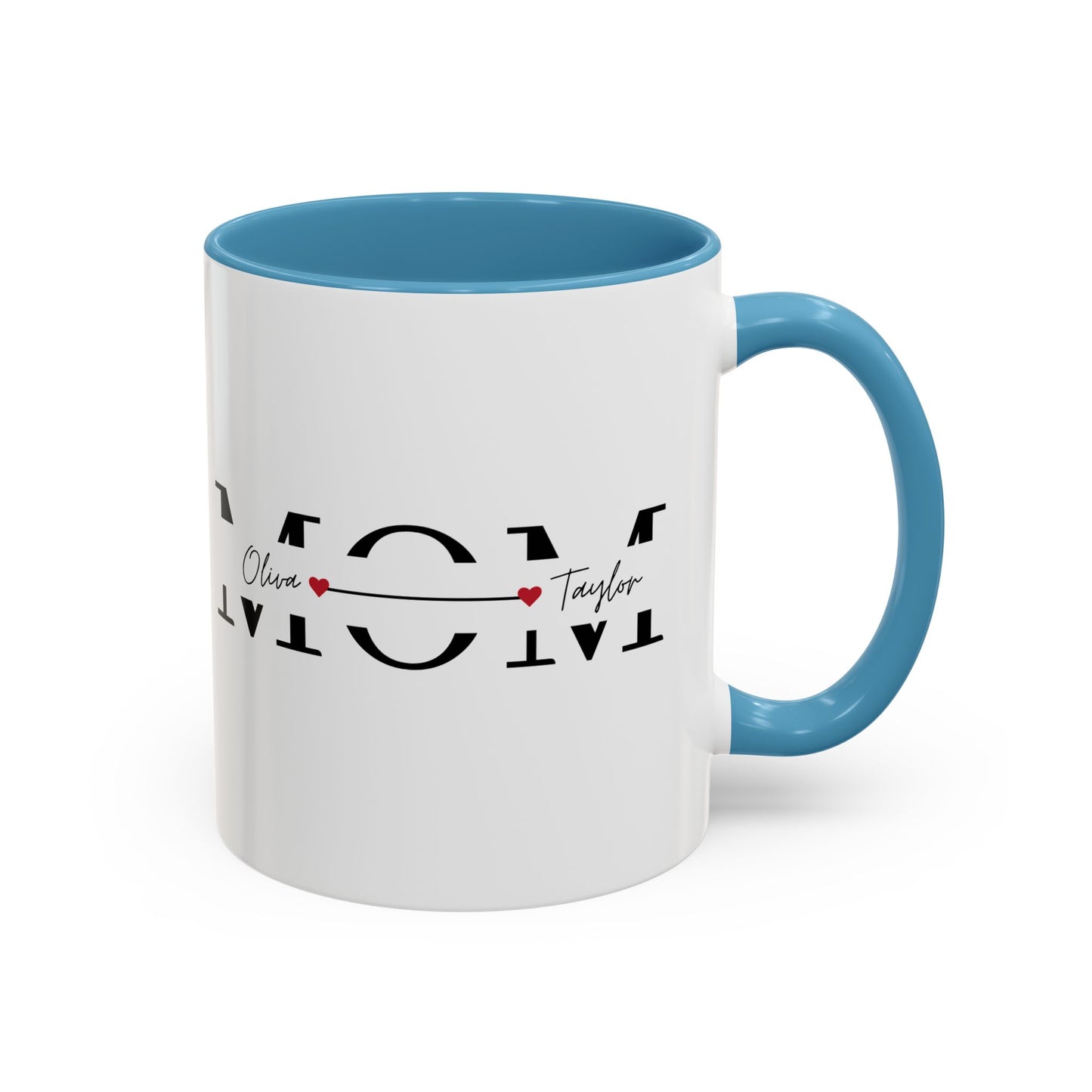Personalized Mom Coffee Mug, Gift for Mother's Day, Customizable Mug for Mom, Family Coffee Mug, Heartfelt Coffee Cup - VYBE Shop