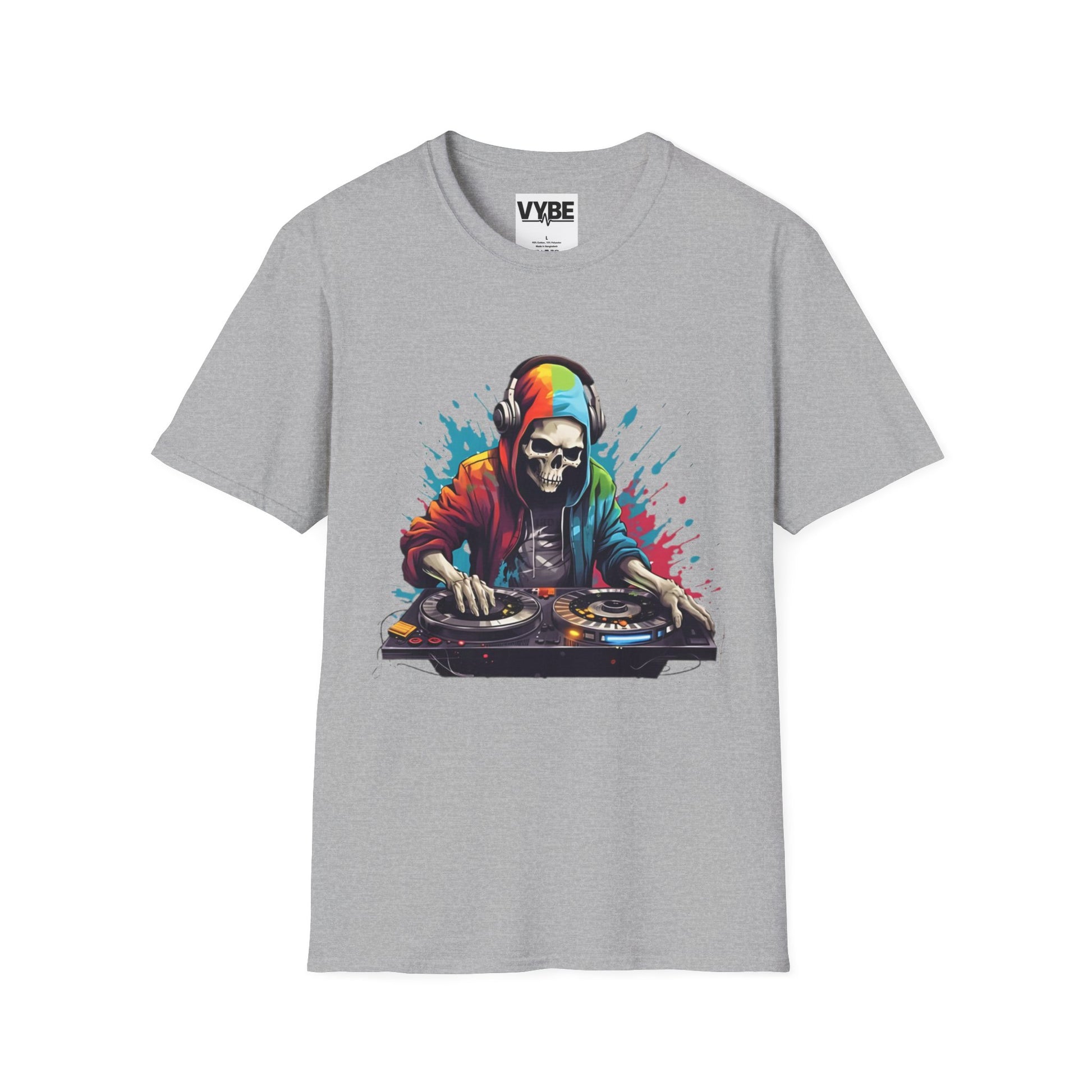 DJ Skull T-Shirt - VYBE Shop