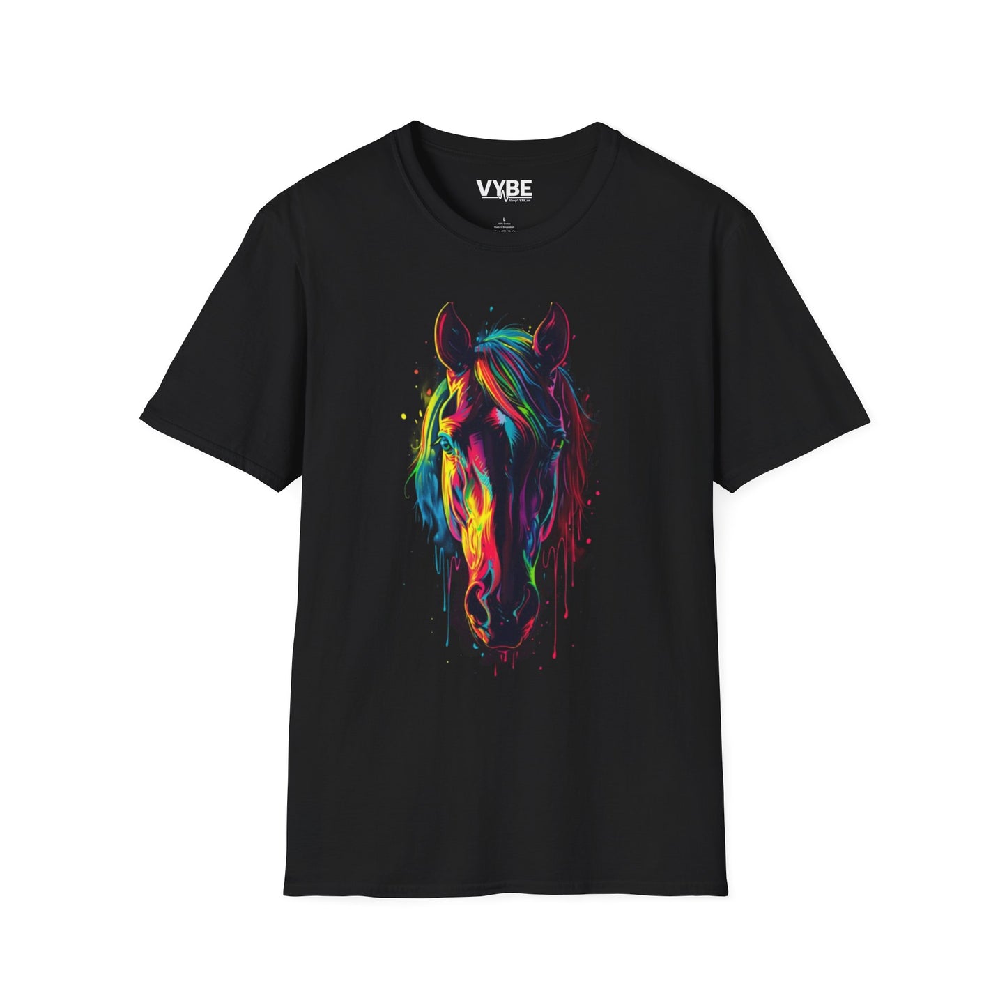 Colorful Horse Art T-Shirt - VYBE
