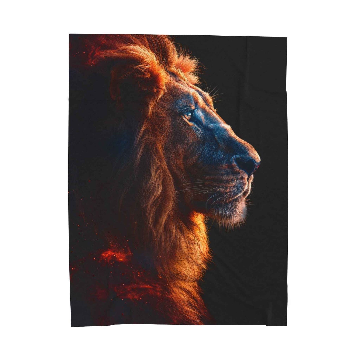 Majestic Lion Blanket