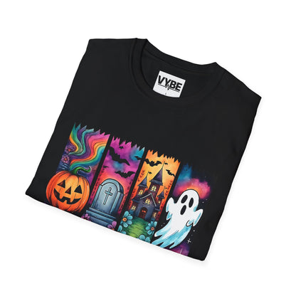 Halloween- Spooky Season T-Shirt - Fall Festivities, Costume Parties, Ghost Lovers, Pumpkin Fans - VYBE Shop