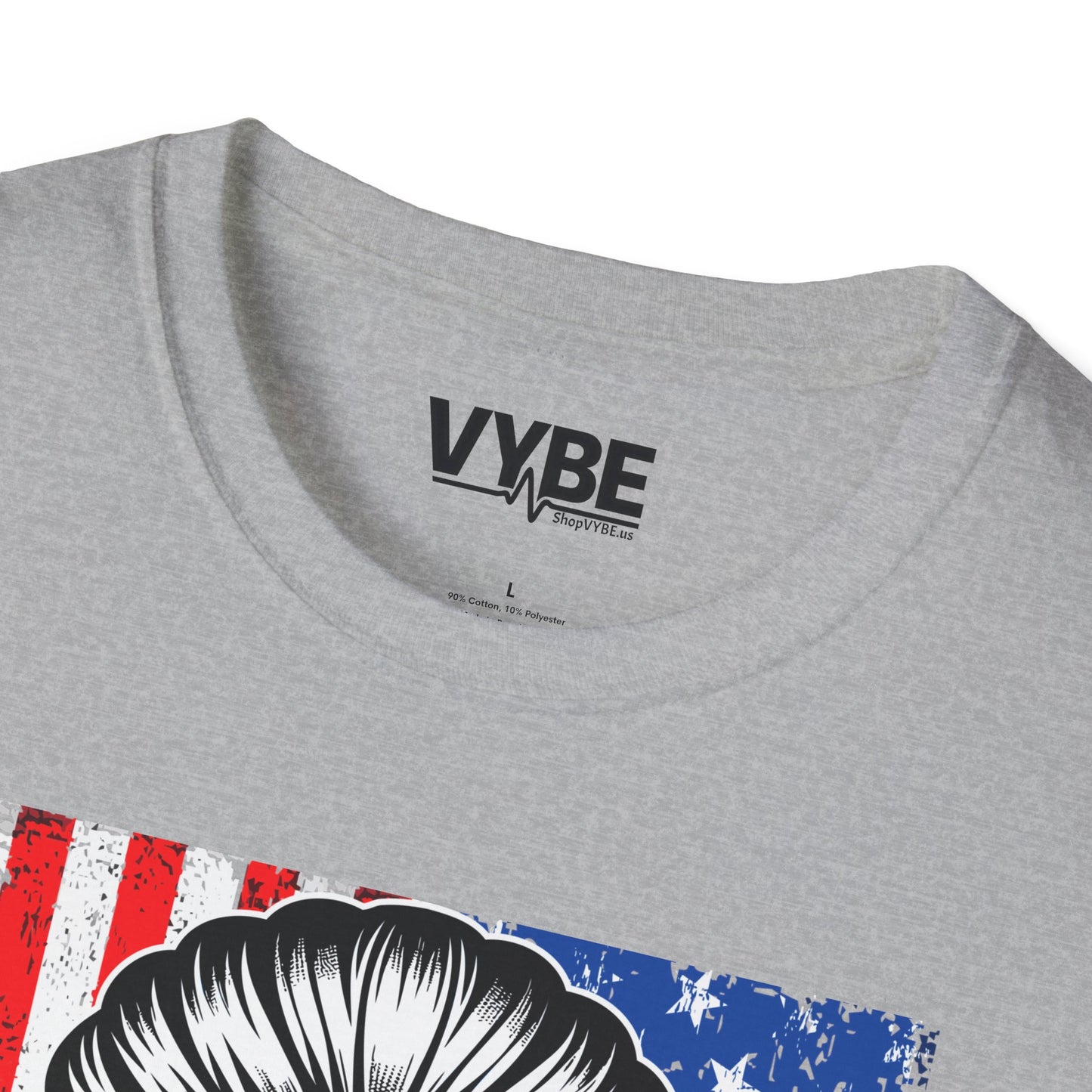 American Skull T-Shirt - VYBE