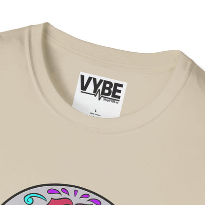 Colorful Skull Tee - Vibrant Graphic T-Shirt for Bold Style - VYBE Shop